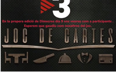 Tv3. JOC DE CARTES.